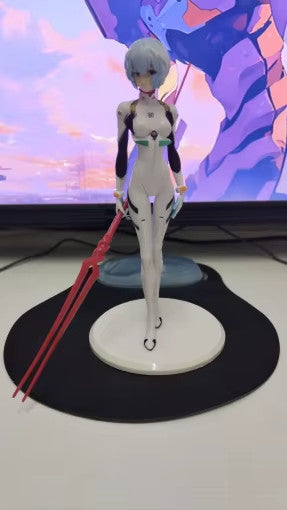 ✅ Rei Ayanami Neon Genesis Evangelion PVC Anime Figure CON SCATOLA SPED.GRATUITA