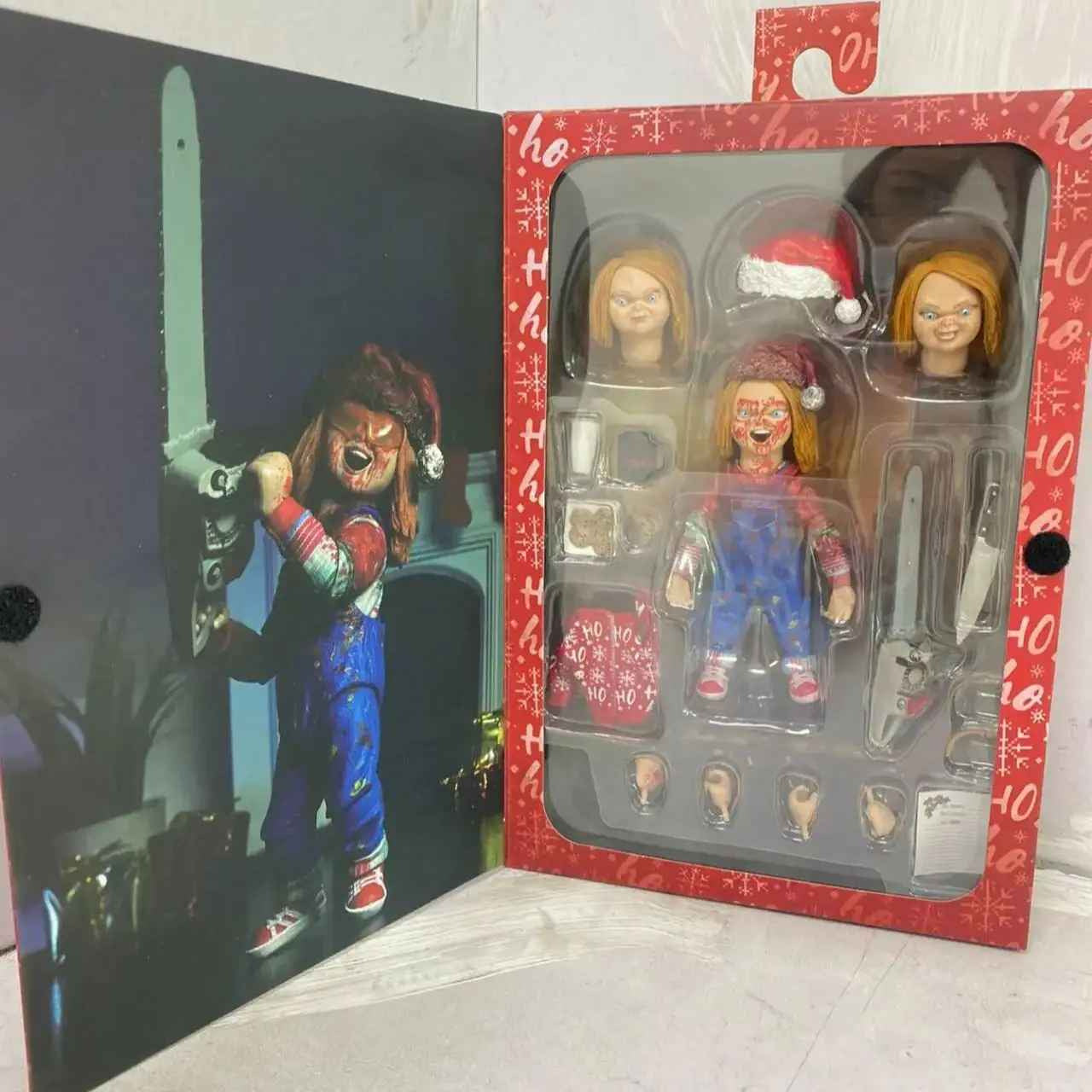 CHUCKY ULTIMATE✅ ACTION FIGURE NECA 10CM CON 🎀SCATOLA ORIGINALE + SPED GRATUITA