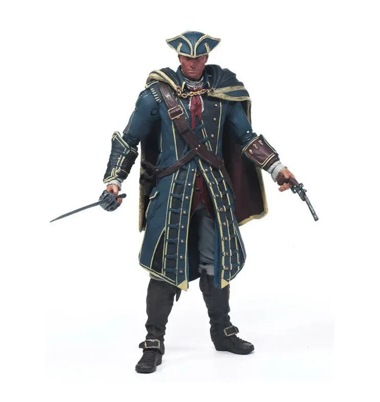 Assassin's Creed 💥Connor Haytham Edward Kenway Mohawk Action Figure