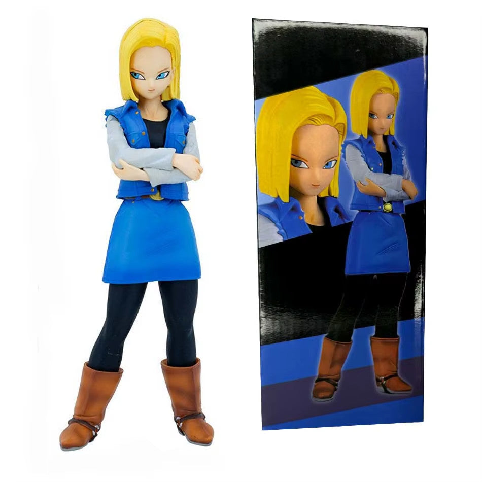 Android 17 e 18 Collection Action Figure ✅CON SCATOLA ORIGINALE