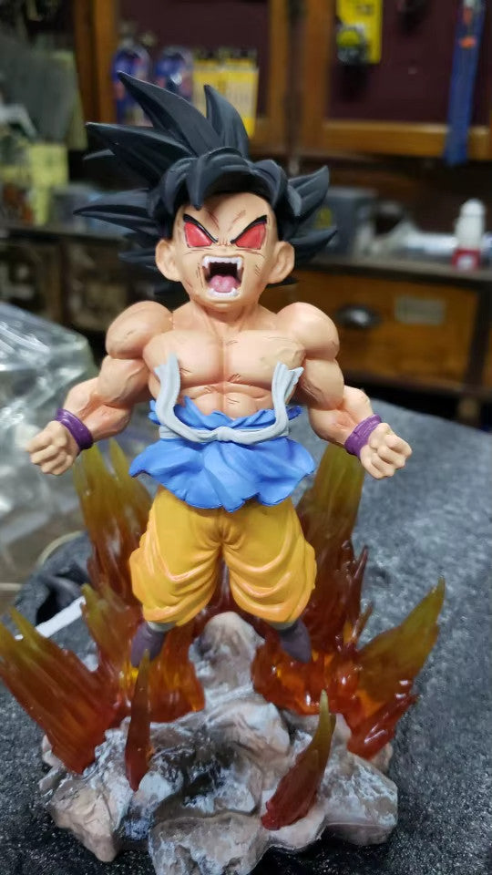 🔥 Dragon Ball SHK Goku 19cm PVC Figura Anime Glow 🐉