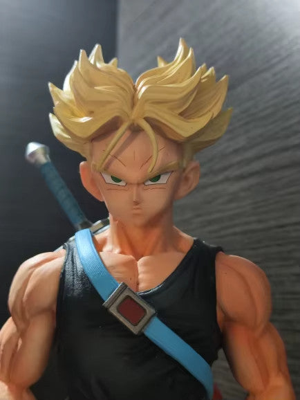 TRUNKS ✅SUPER SAYAN ACTION FIGURE DRAGON BALL Z STATUA 26 CM 🚛SPED.GRATUITA