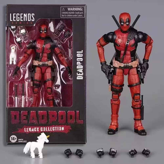 Deadpool Action Figure Model 16 CM In PVC CON ORIGINAL BOX+ SPED.GRATUITA