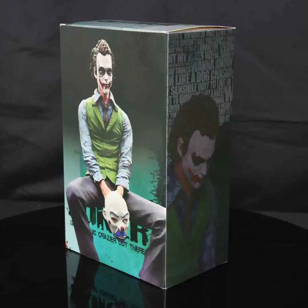 ✅ Joker 24cm PVC Action Figure CON SCATOLA+🚛SPED.GRATUITA