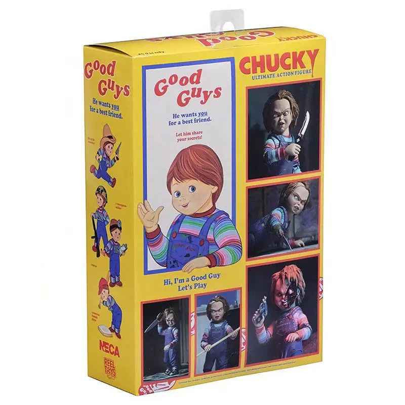 CHUCKY ULTIMATE✅ ACTION FIGURE NECA 10CM CON 🎀SCATOLA ORIGINALE + SPED GRATUITA