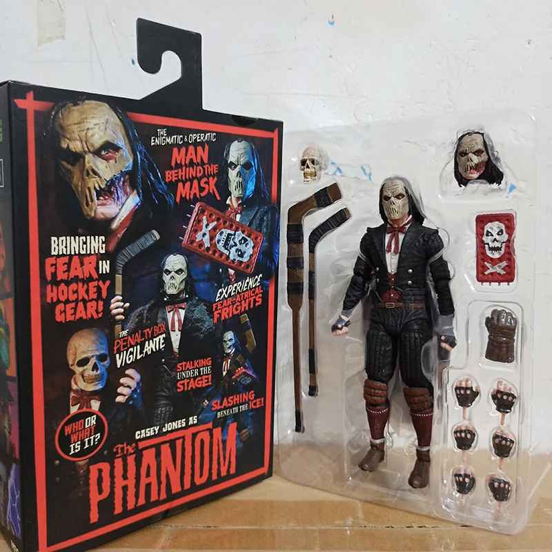 NECA Universal Monsters Casey Jones The Phantom ACTION FIGURE ✅Con Scatola
