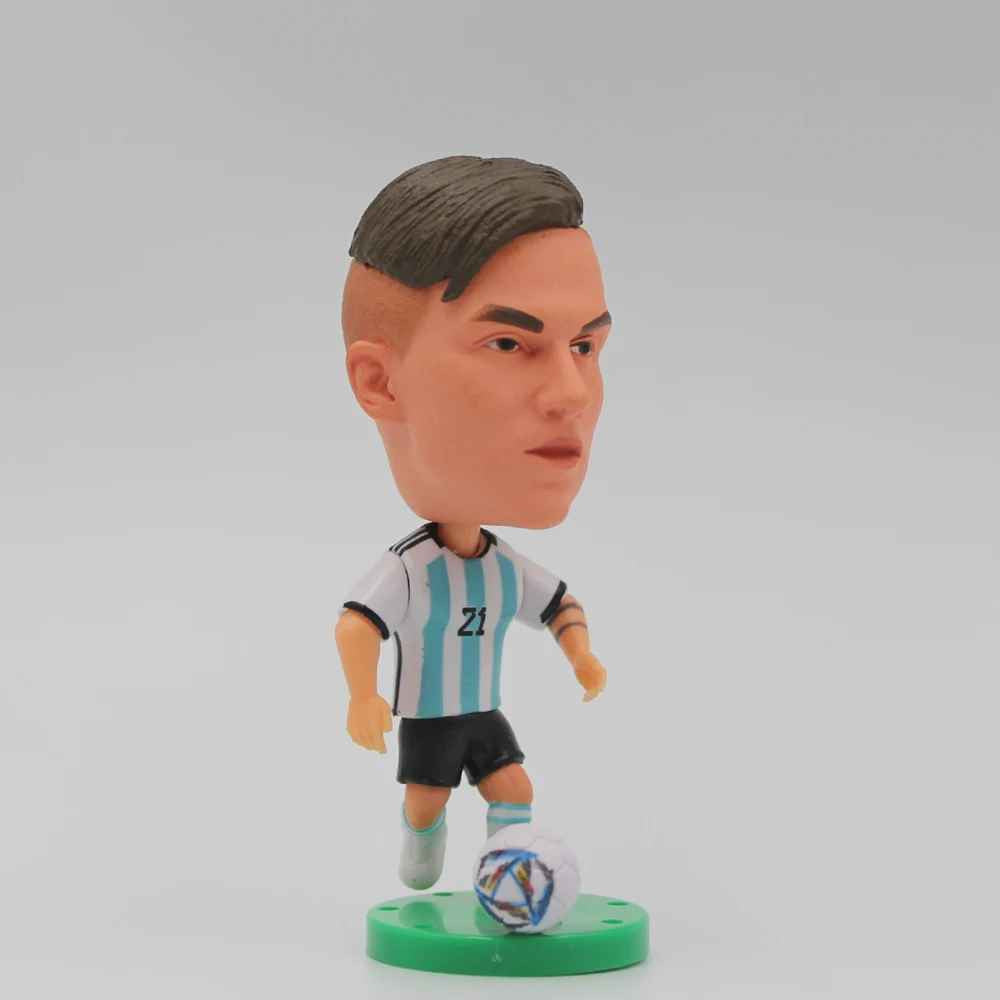 Mondiali 2002 Brasile,Argentina,Croazia,Ronaldo,Messi Action Figure  6.5cm