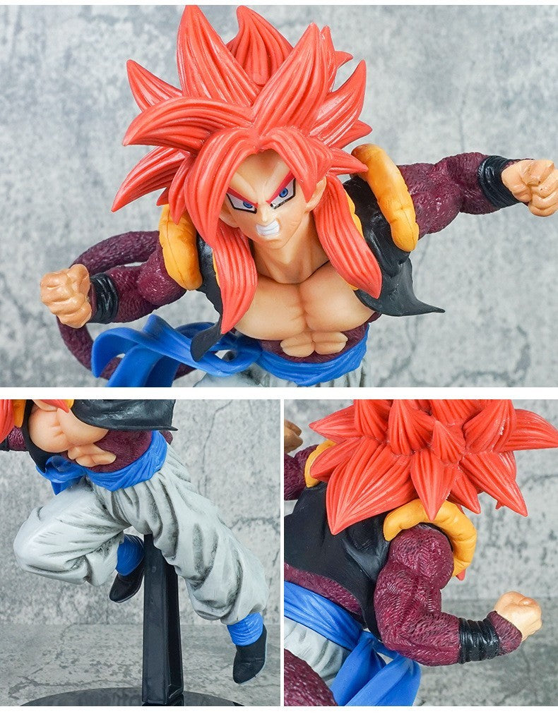 💎Dragon Ball GT Anime Figura SUPER SAIYAN 4 Gogeta Action Figure