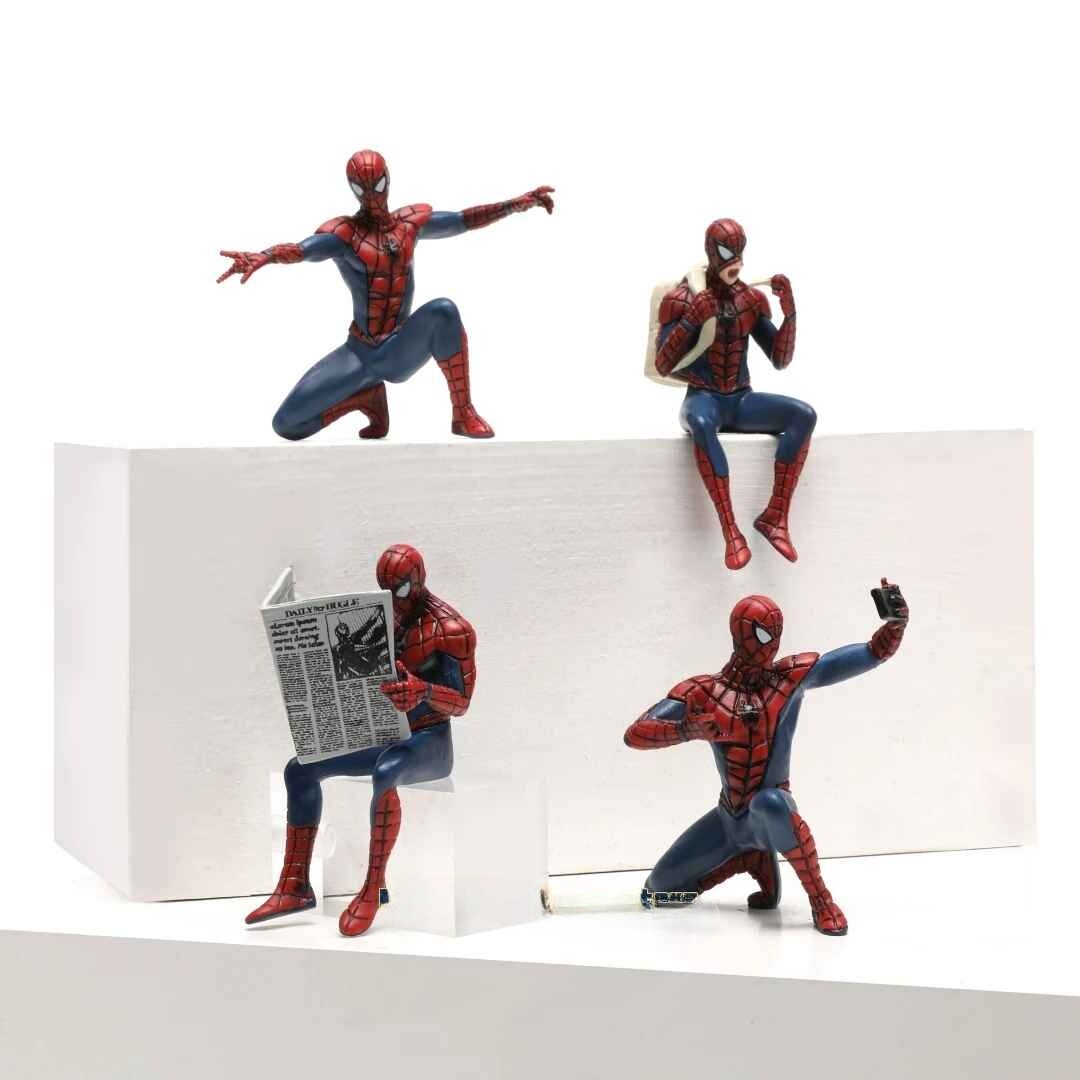 Marvel Spider Man 7-9cm Action Figure Spider-Man 🚚 SPED GRATUITA