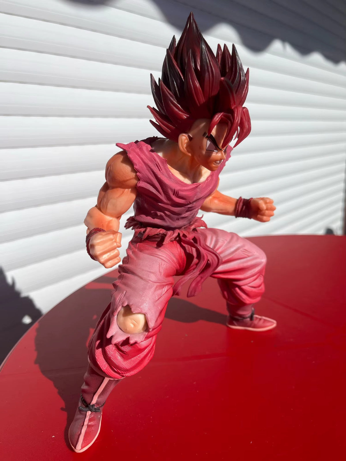 🔥 Dragon Ball Z Action Figure 25cm Kaiouken Goku PVC Super Saiyan 💥