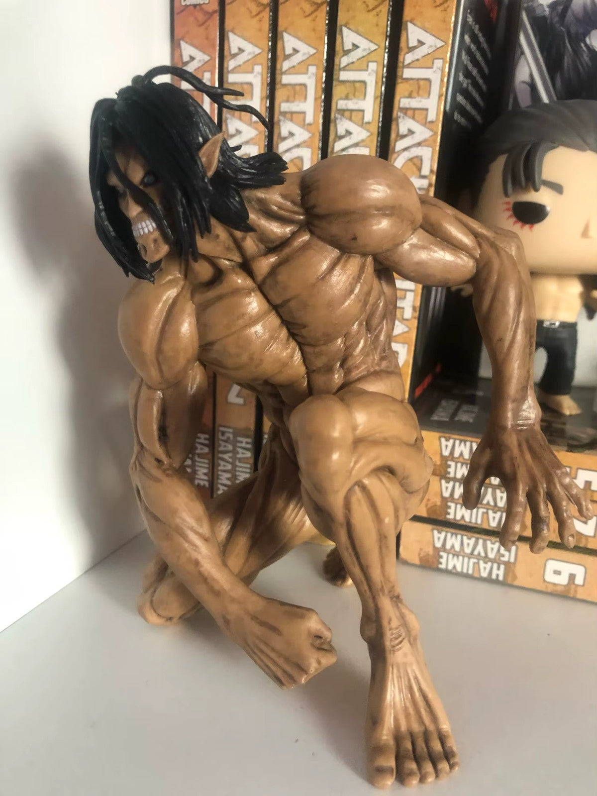 Attack on Titan Eren Levi Action Figure 15 cm | Shingeki no Kyojin Titan PVC