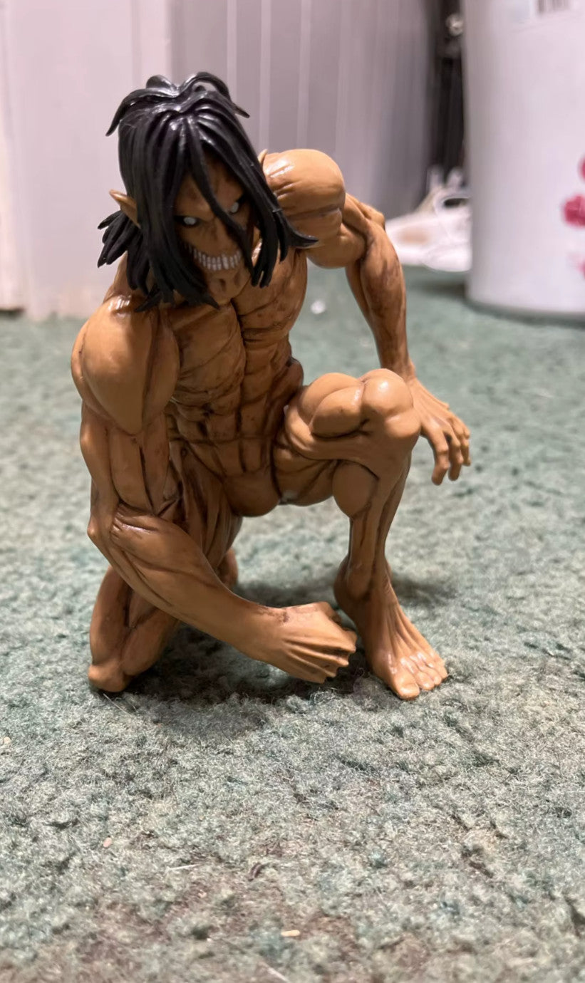 Attack on Titan Eren Levi Action Figure 15 cm | Shingeki no Kyojin Titan PVC