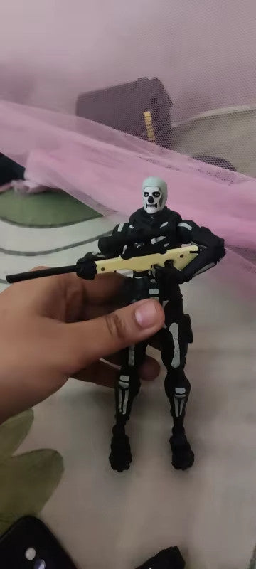Fortnite 20CM Raptor Black Knight/Skull Trooper Action Figure