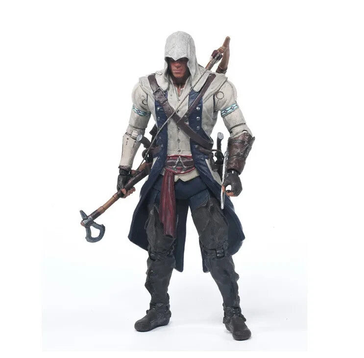 Assassin's Creed 💥Connor Haytham Edward Kenway Mohawk Action Figure