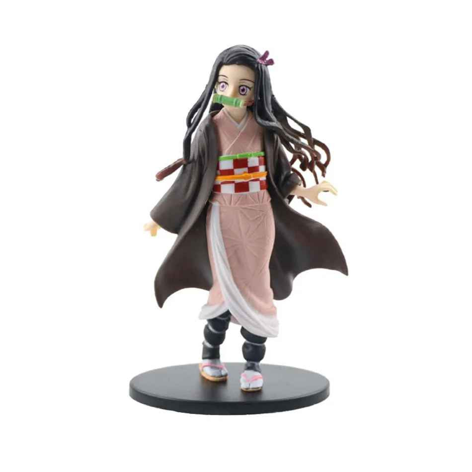 ✅Demon Slayer Tanjiro Kamado Anime 16CM Kimetsu no Yaiba  Action Figure PVC