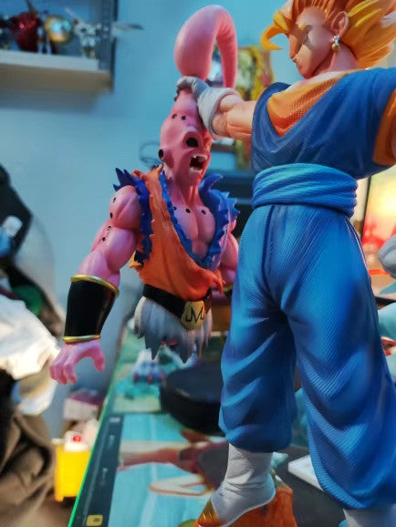 Action Figure Dragon Ball Vegito Vs Majin Buu 30 Cm Da Collezione CON SCATOLA