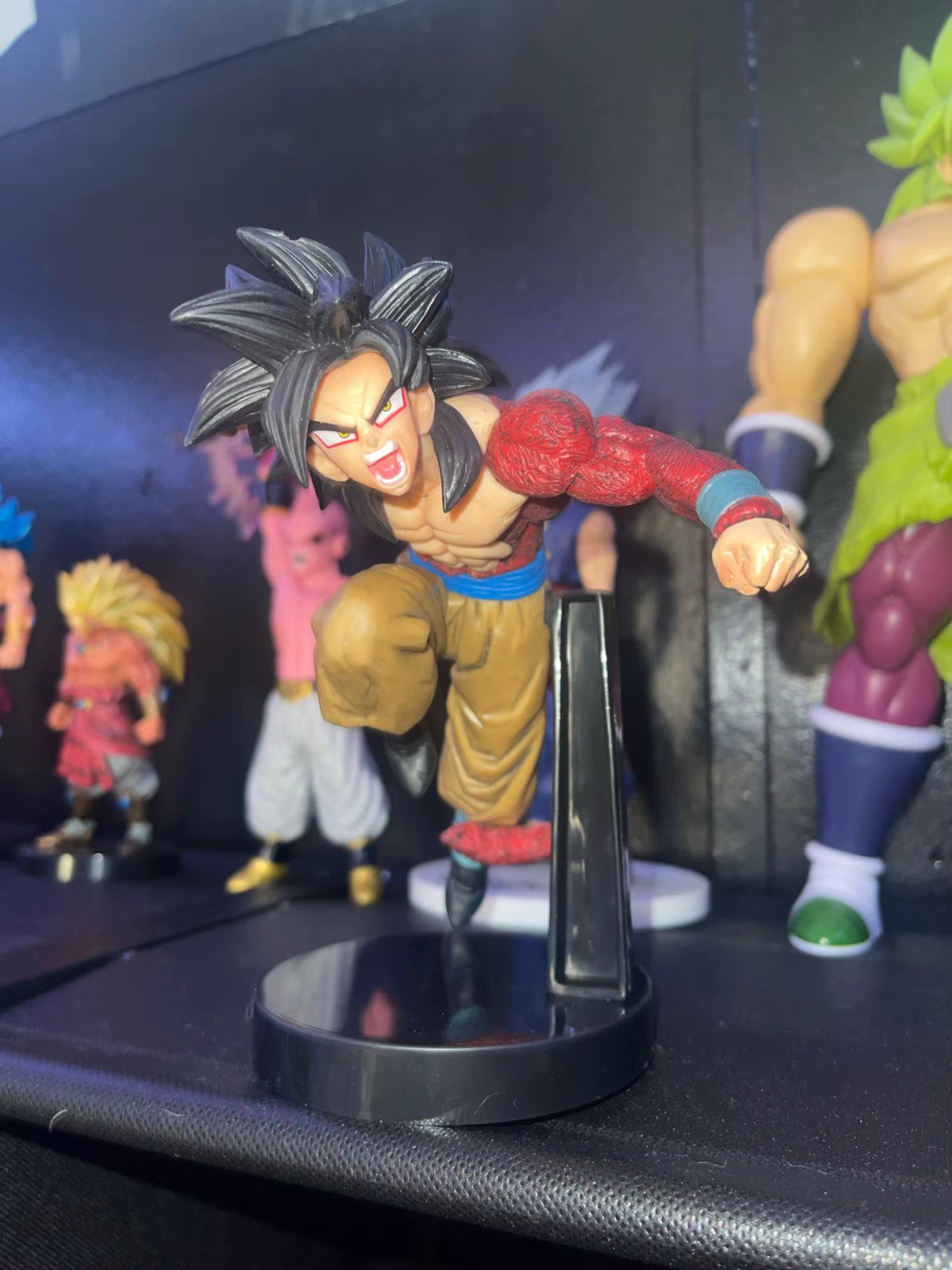 💎Dragon Ball GT Anime Figura SUPER SAIYAN 4 Gogeta Action Figure