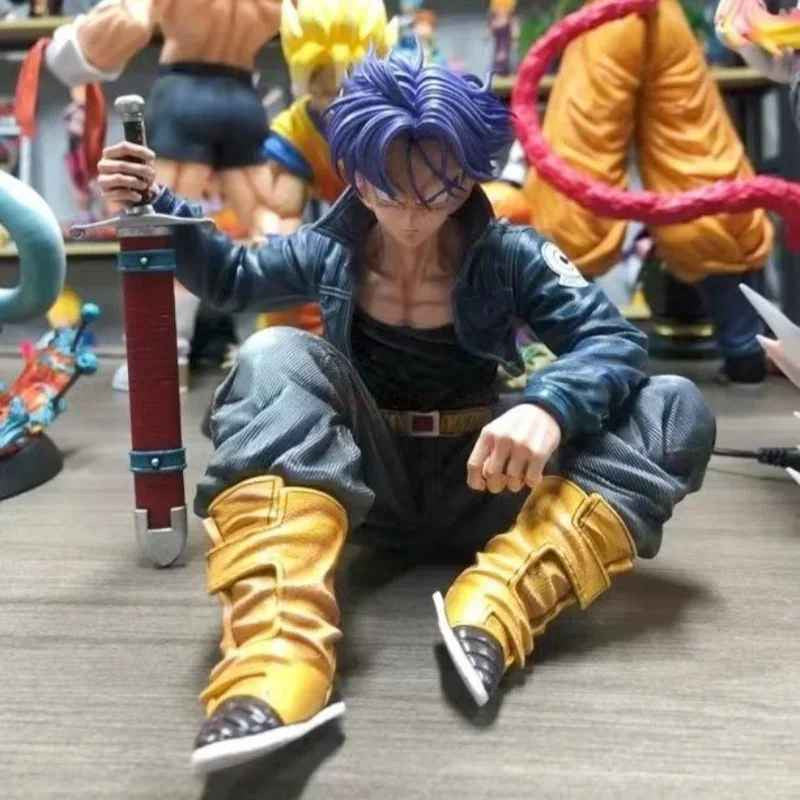 🔥 Dragon Ball Z Trunks Action Figure Super Saiyan in PVC da Collezione 💪