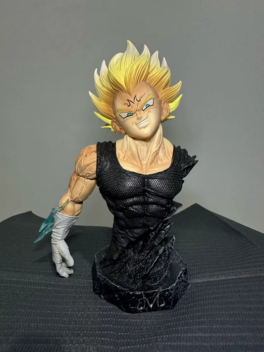 16.5 cm Dragon Ball🔺 Majin Vegeta Busto Anime Action Figure