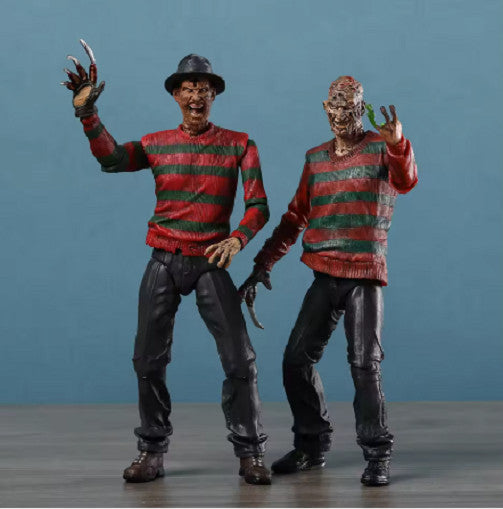 NECA Nightmare Freddy Krueger 18CM PVC Action Figure CON SCATOLA + SPED GRATUITA