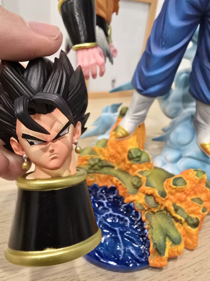 Action Figure Dragon Ball Vegito Vs Majin Buu 30 Cm Da Collezione CON SCATOLA