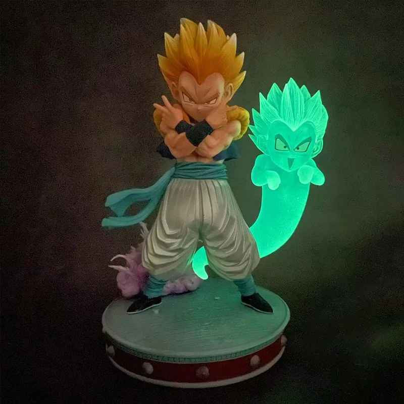 🔥 Dragon Ball Z Gotenks SSJ3 Figure 25cm – Super Saiyan Action! 🟡