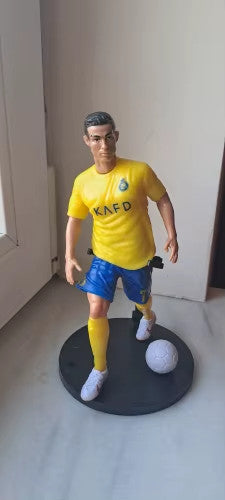 ✅ Action Figure  Cristiano Ronaldo Messi Mbappé 18cm Souvenirs In Pvc