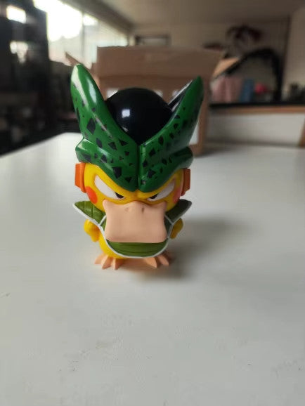 🧠 Dragon Ball Z Cell x Psyduck 10-12cm – Action Figure Cosplay Unico! 💥