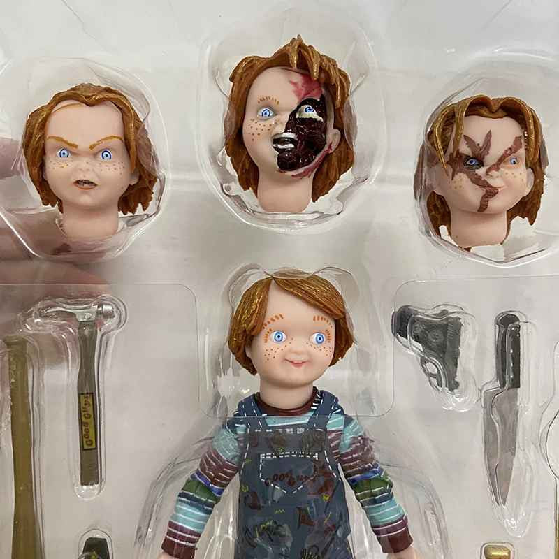 CHUCKY ULTIMATE✅ ACTION FIGURE NECA 10CM CON 🎀SCATOLA ORIGINALE + SPED GRATUITA
