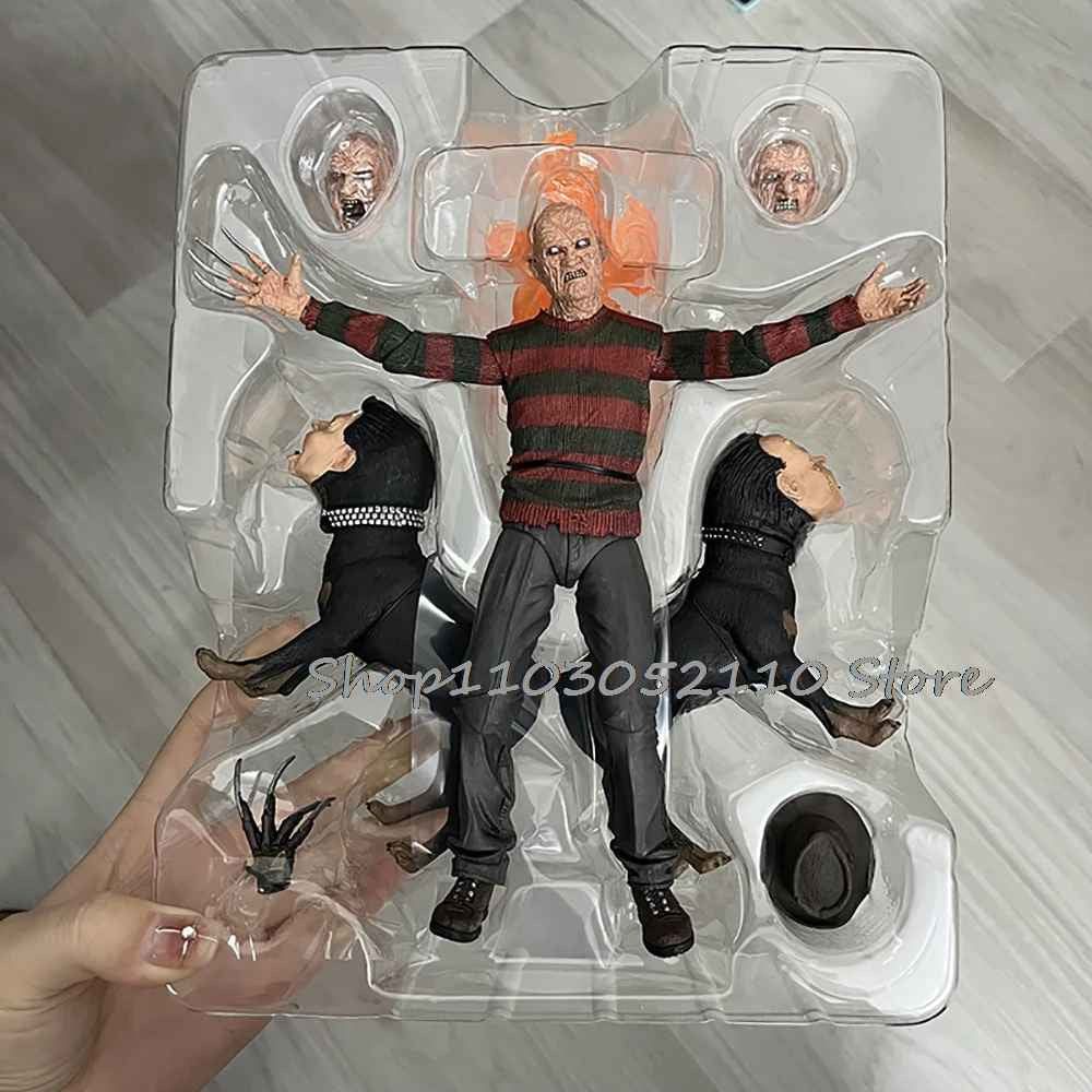 NECA 18 CM FREDDY KRUEGER A Nightmare On Elm Street ✅CON ORIGINAL BOX