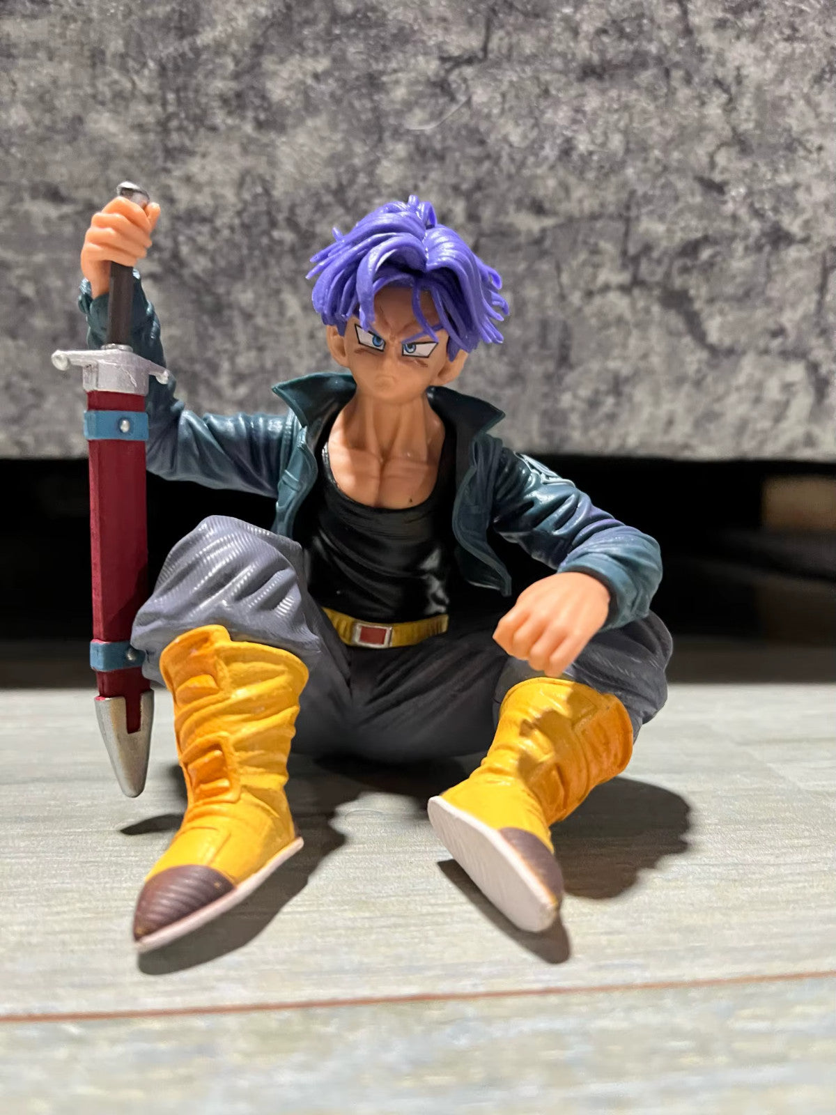🔥 Dragon Ball Z Trunks Action Figure Super Saiyan in PVC da Collezione 💪