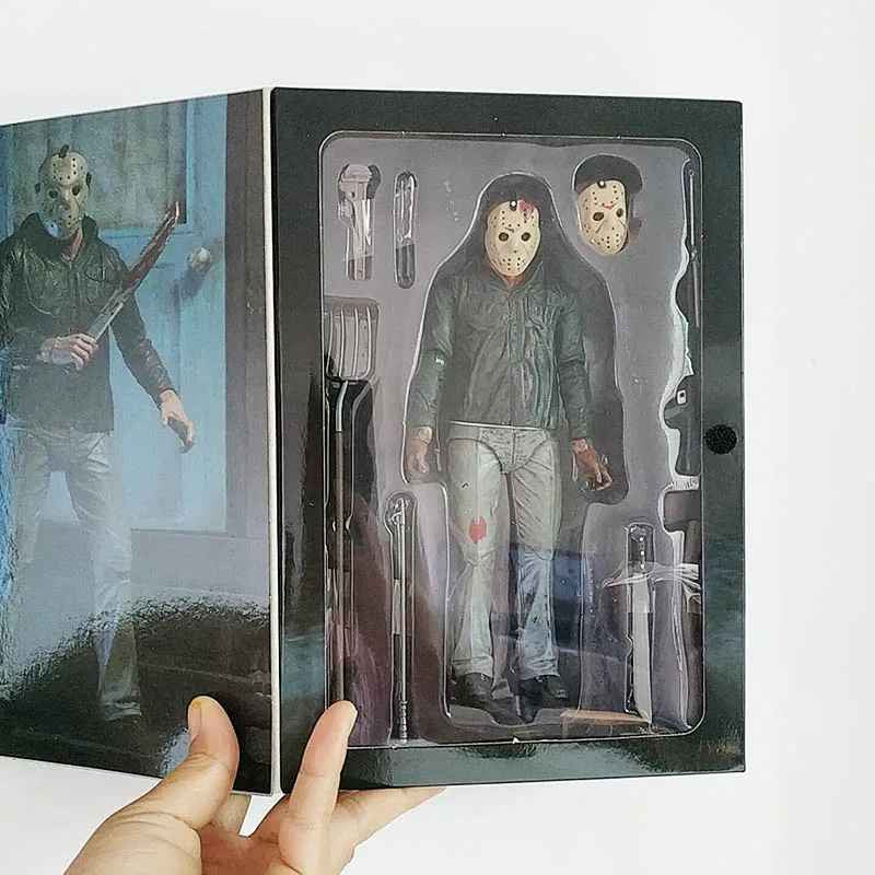 NECA Venerdì 13th Freddy Jason Action Figure+ SCATOLA ORIGINALE 🚛Sped.Gratuita