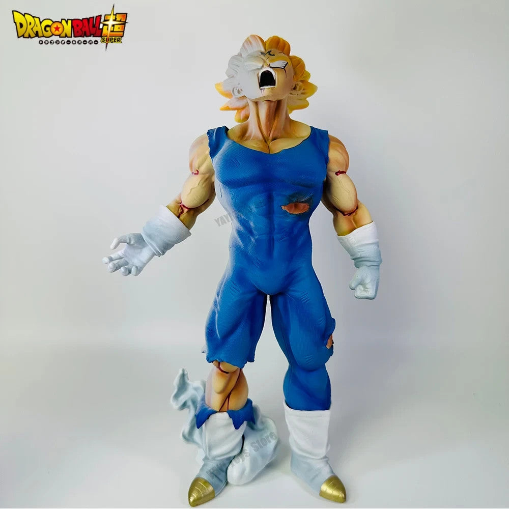 🔥Action Figure 25cm Dragon Ball Z 🔮Majin Vegeta Autodistruzione DA COLLEZIONE