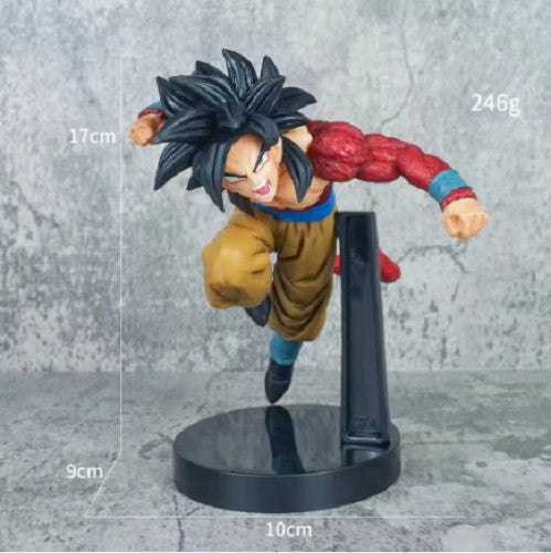 💎Dragon Ball GT Anime Figura SUPER SAIYAN 4 Gogeta Action Figure