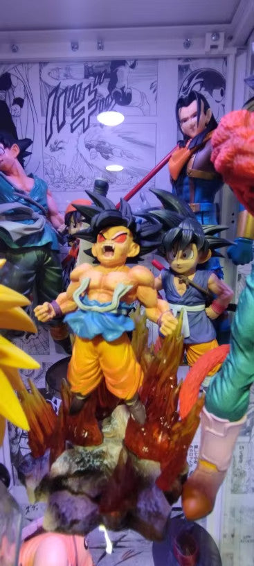 🔥 Dragon Ball SHK Goku 19cm PVC Figura Anime Glow 🐉