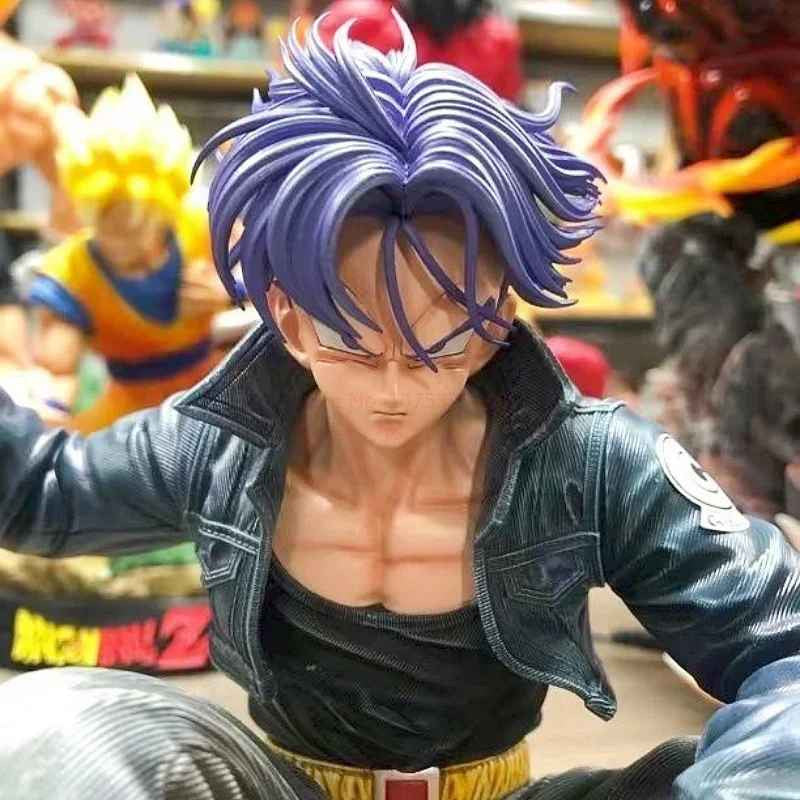 🔥 Dragon Ball Z Trunks Action Figure Super Saiyan in PVC da Collezione 💪