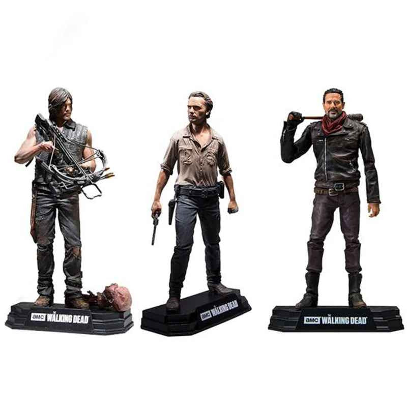 🧟‍♂️ Action Figure Negan,Rick,Daryl 15 cm  The Walking Dead! 🌟 CON SCATOLA