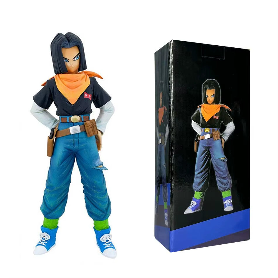 Android 17 e 18 Collection Action Figure ✅CON SCATOLA ORIGINALE