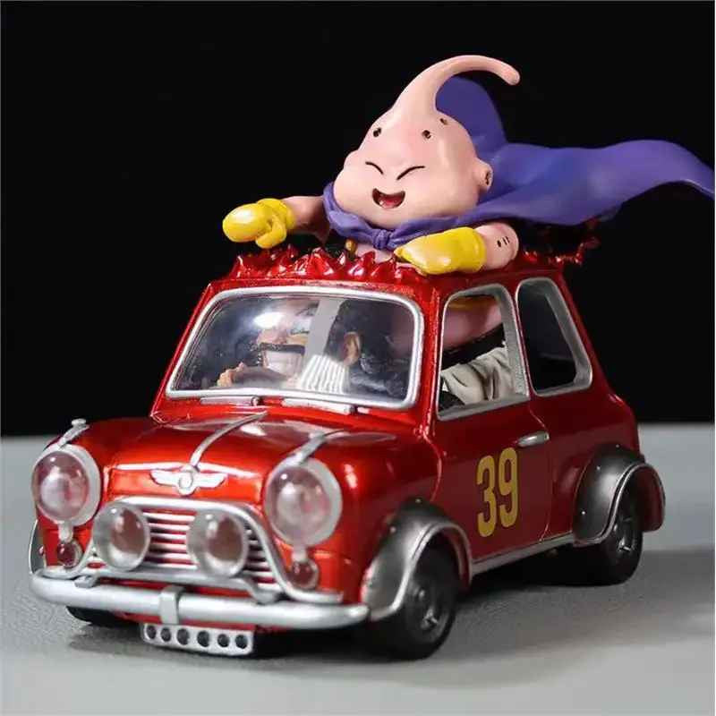 🚗 Majin Buu & Mr. Satan in Auto – Dragon Ball Z Figura 12cm 🎉