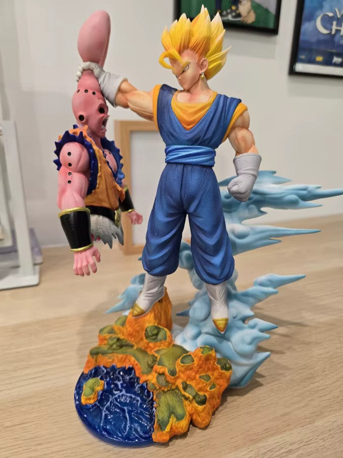 Action Figure Dragon Ball Vegito Vs Majin Buu 30 Cm Da Collezione CON SCATOLA