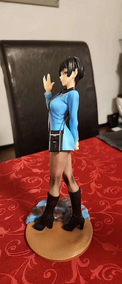 Star Trek 20CM Bishoujo Vulcan Science Officer Anime Action Figure CON SCATOLA