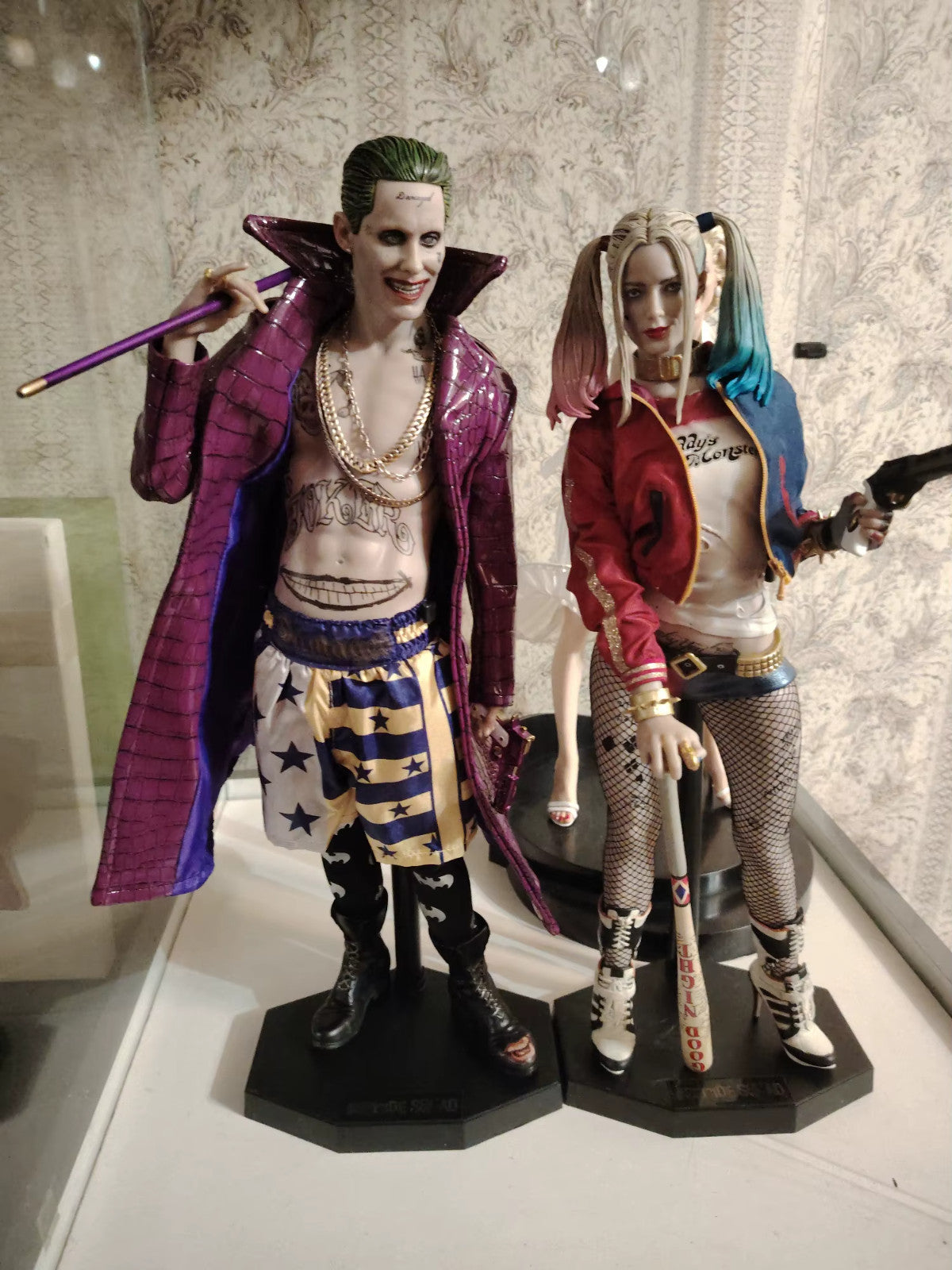 Suicide Squad Joker Harley Quinn  Action Figure 30-40 CM✅ CON SCATOLA ORIGINALE