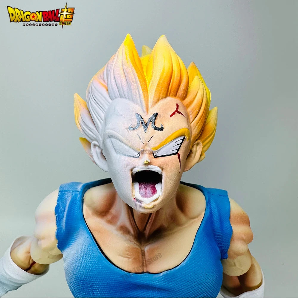 🔥Action Figure 25cm Dragon Ball Z 🔮Majin Vegeta Autodistruzione DA COLLEZIONE