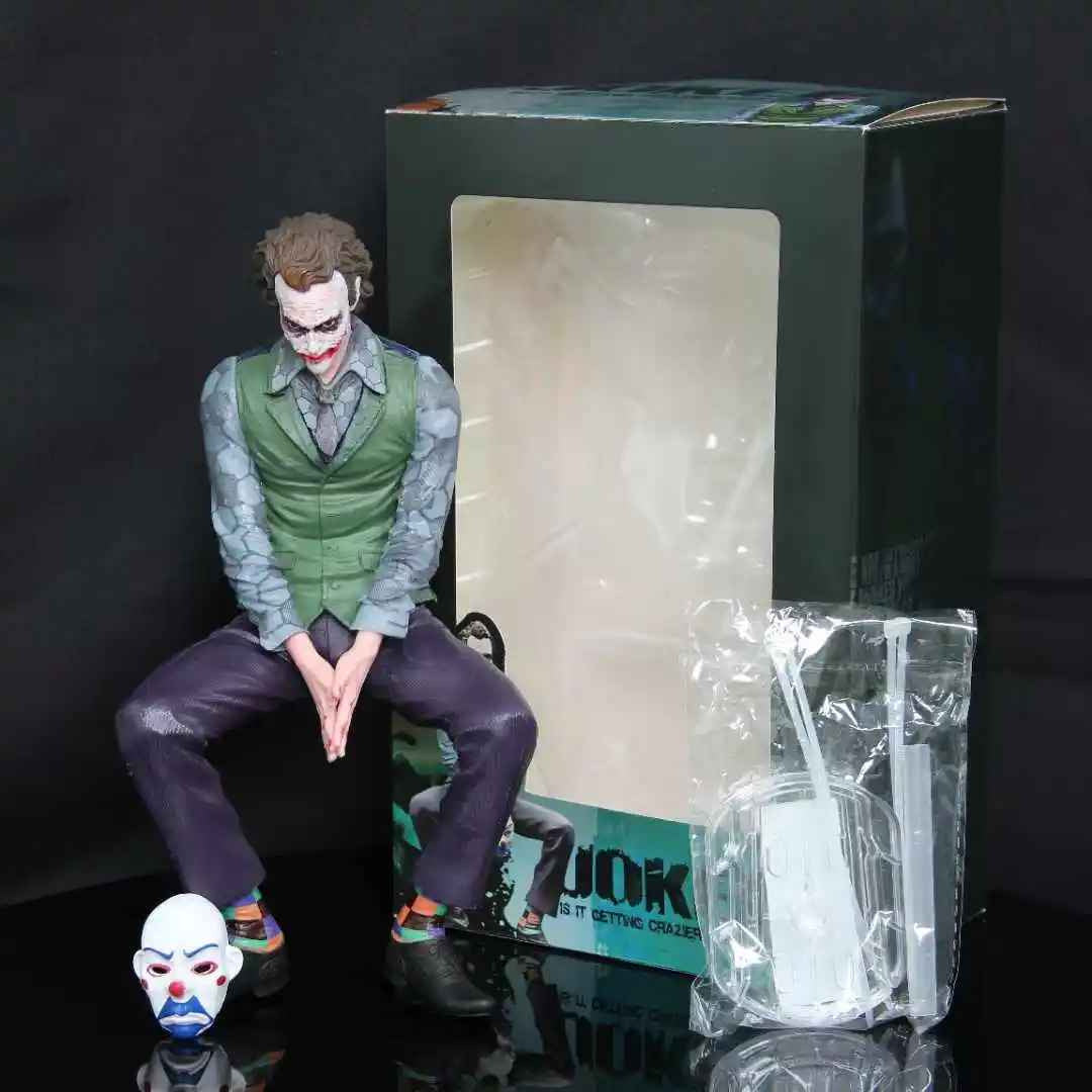 ✅ Joker 24cm PVC Action Figure CON SCATOLA+🚛SPED.GRATUITA