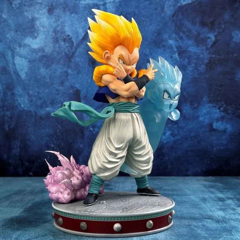 🔥 Dragon Ball Z Gotenks SSJ3 Figure 25cm – Super Saiyan Action! 🟡