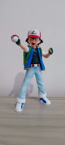 13 cm Anime Pokemen Ash Ketchum Action Figure da Collezione✅