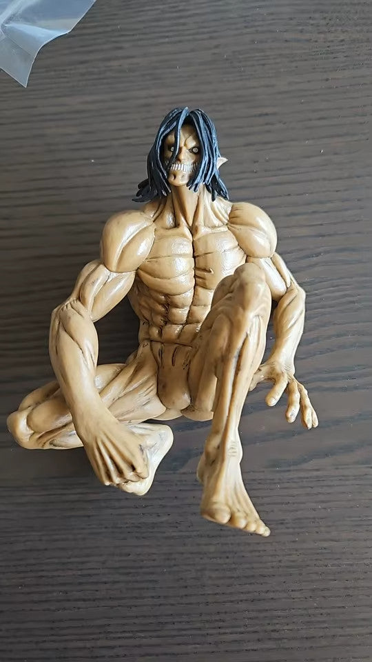 Attack on Titan Eren Levi Action Figure 15 cm | Shingeki no Kyojin Titan PVC