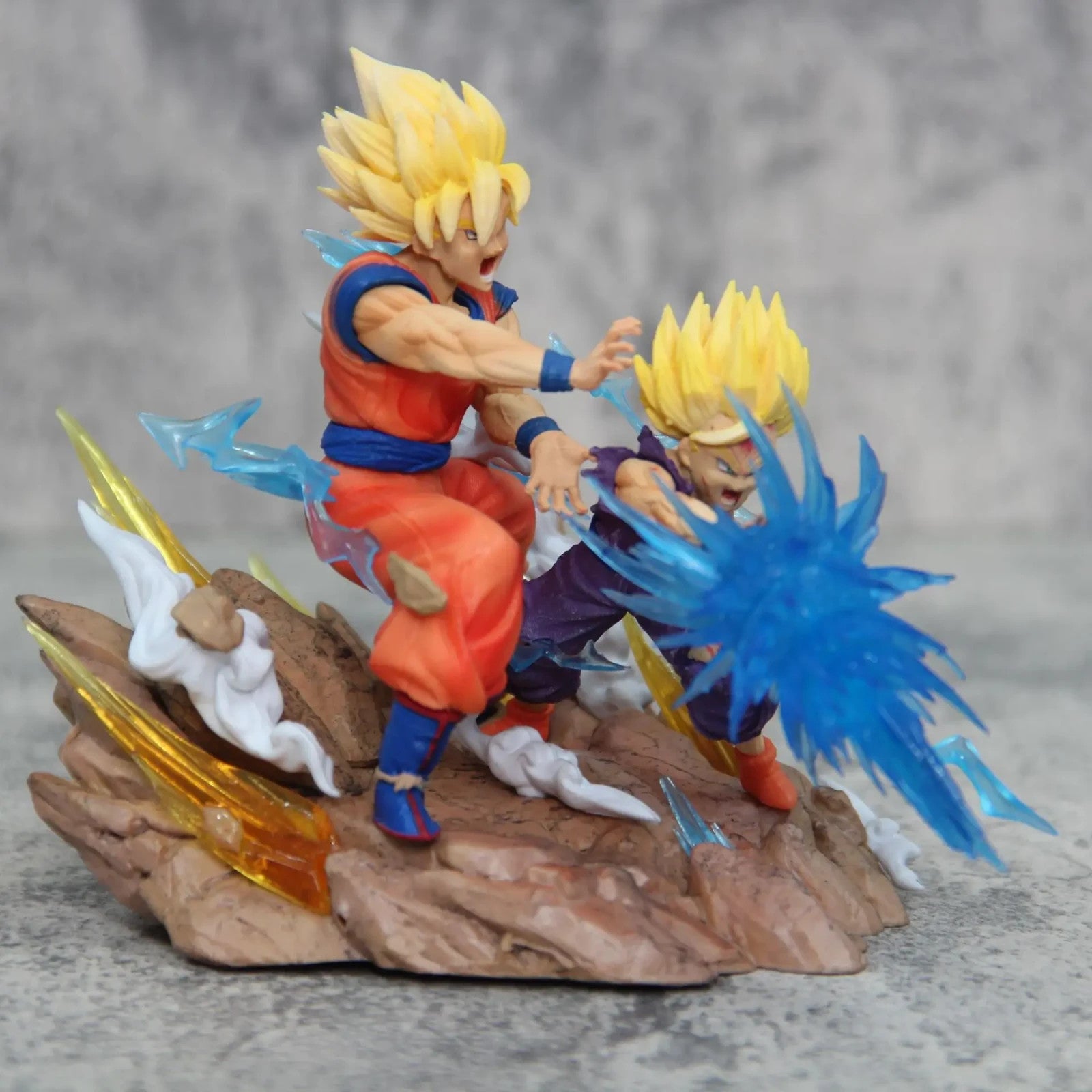 Dragon Ball Z Anime Figure💥 Son Goku Ghoan Kamehameha vs Cell