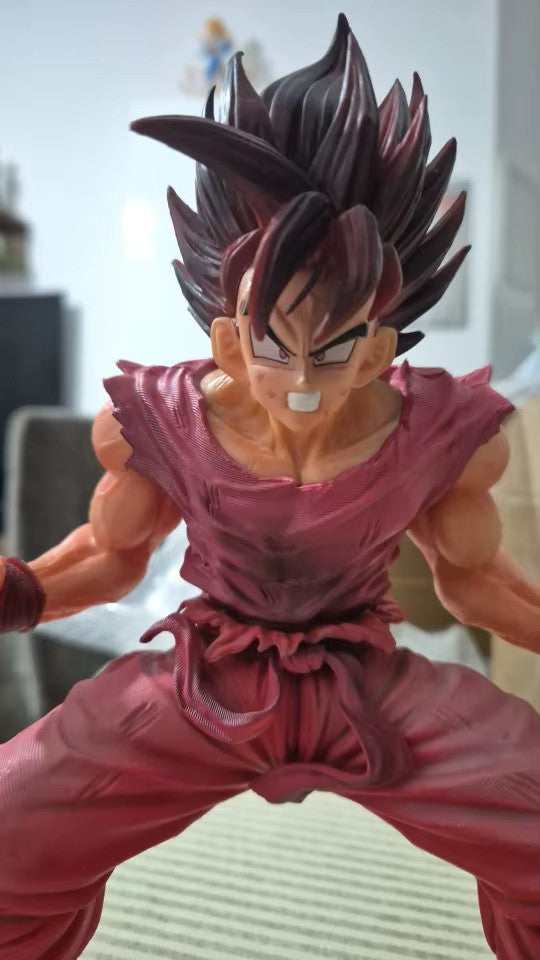 🔥 Dragon Ball Z Action Figure 25cm Kaiouken Goku PVC Super Saiyan 💥