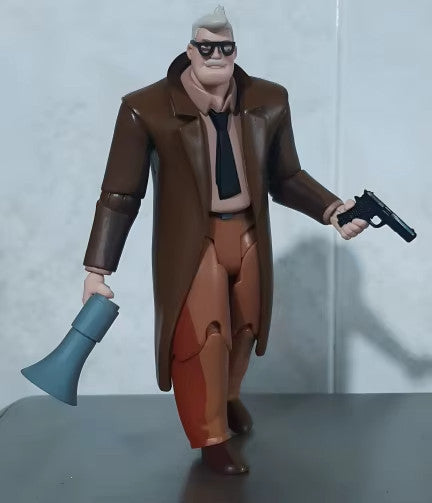🦇 McFarlane 6'' Batman Serie Animata - 👮‍♂️James Gordon Action Figure